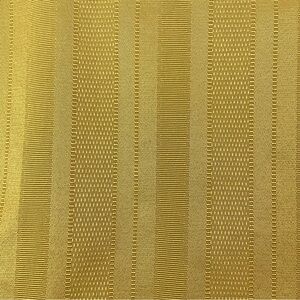 Mustard yellow old gold textured striped tablecloth 112” x 69”